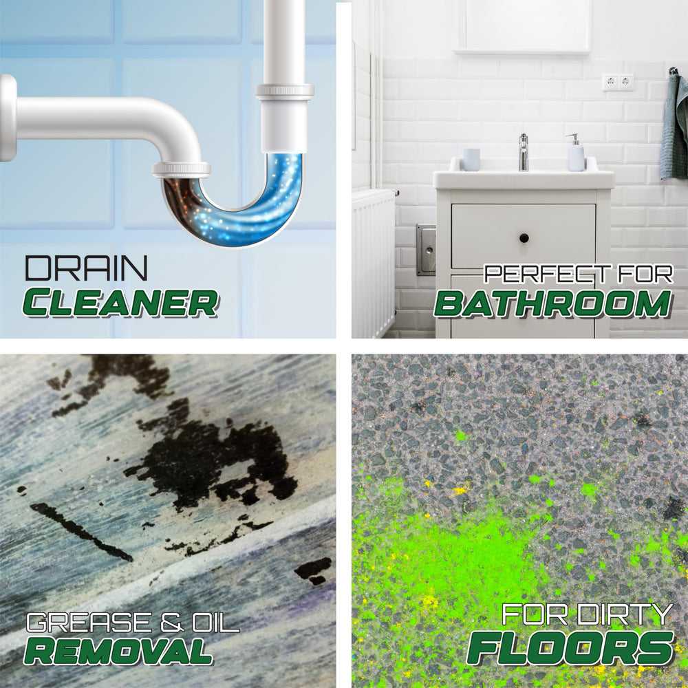 Aviano Botanicals drain odor control pour for routine maintenance.