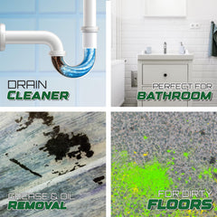 Aviano Botanicals drain odor control pour for routine maintenance.