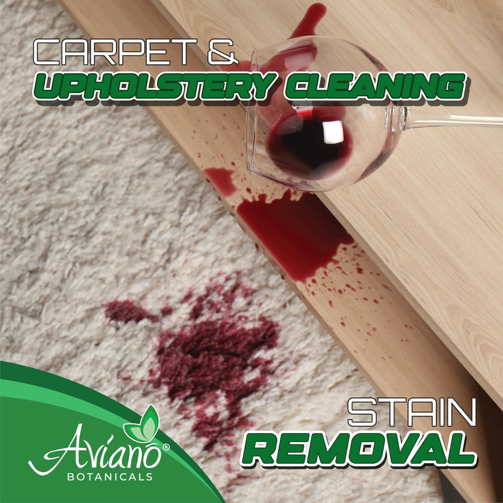 Aviano Botanicals floor cleaning mop demonstrates safe dilution and care.