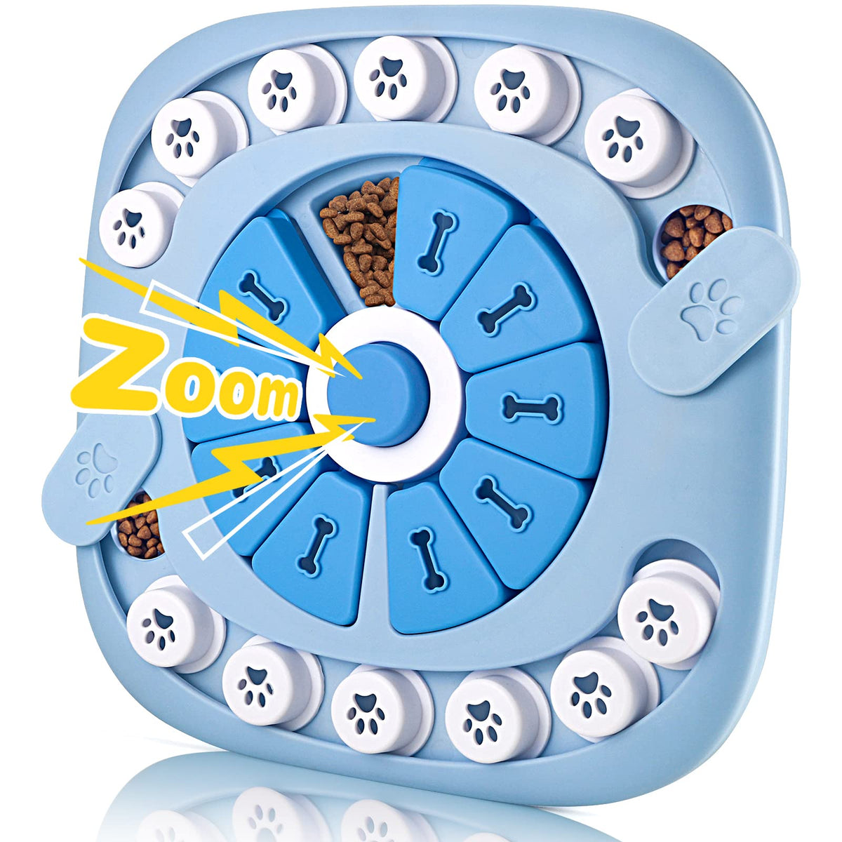 AVOAR Puzzle Feeder dog toy full view demonstrates engaging design for mental stimulation.