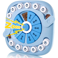 AVOAR Puzzle Feeder dog toy full view demonstrates engaging design for mental stimulation.