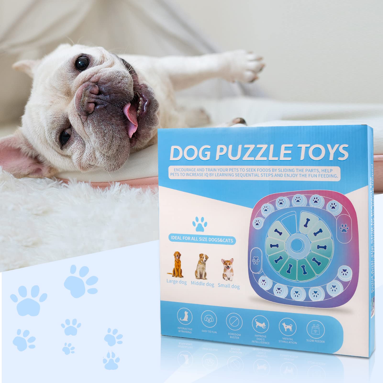 AVOAR Puzzle Feeder dog toy for large and medium dogs supports daily interactive play.