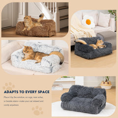 Avont Cat Couch Bed cushion-detail emphasizes soft PP cotton support
