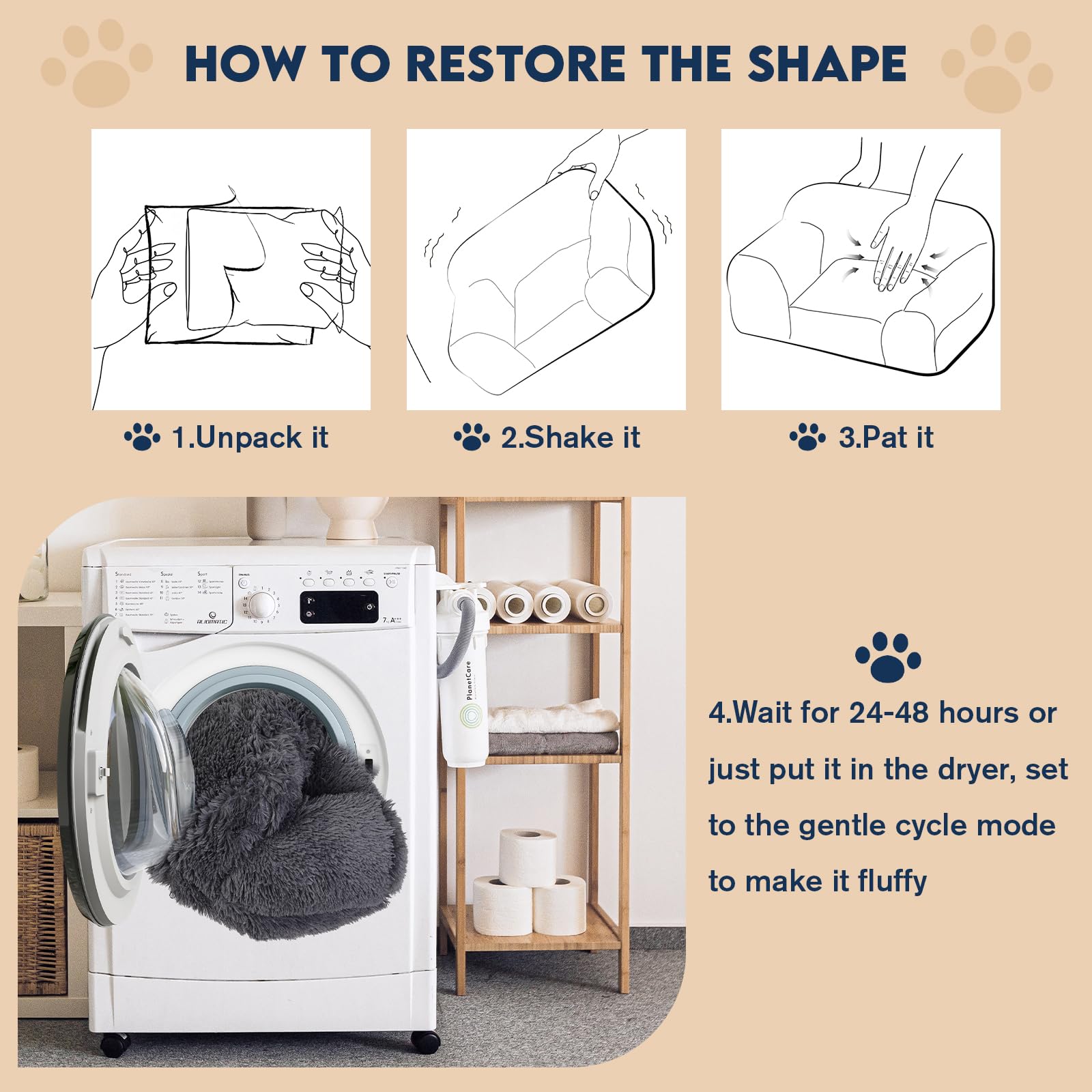 Avont Cat Couch Bed in-room setup demonstrates stylish integration with decor