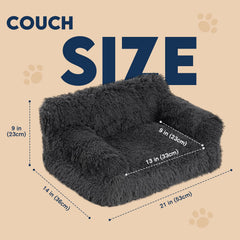 Avont Cat Couch Bed removable-cover close-up demonstrates machine-washable convenience