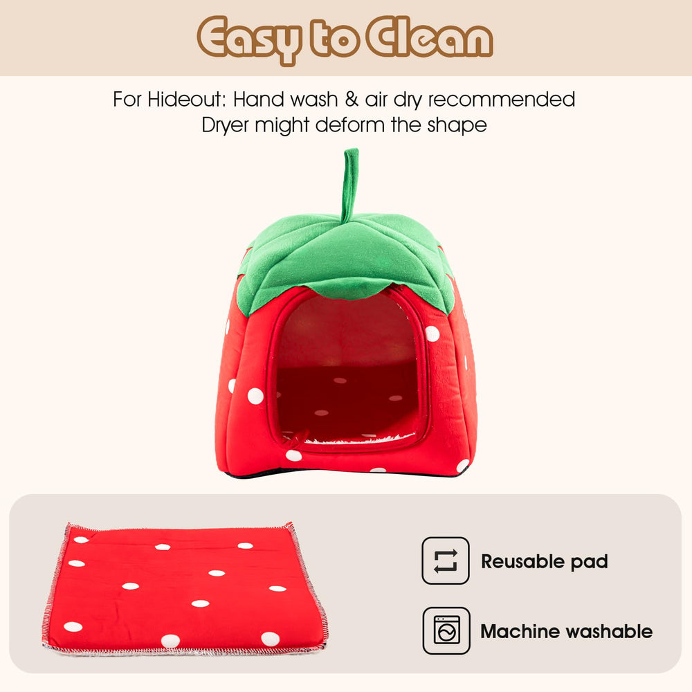 Avont dimensions 10.6 by 9.8 by 8.7 inches fit small pets.