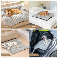 Avont dog bed mat with removable cover—easy washing after messy paw days.