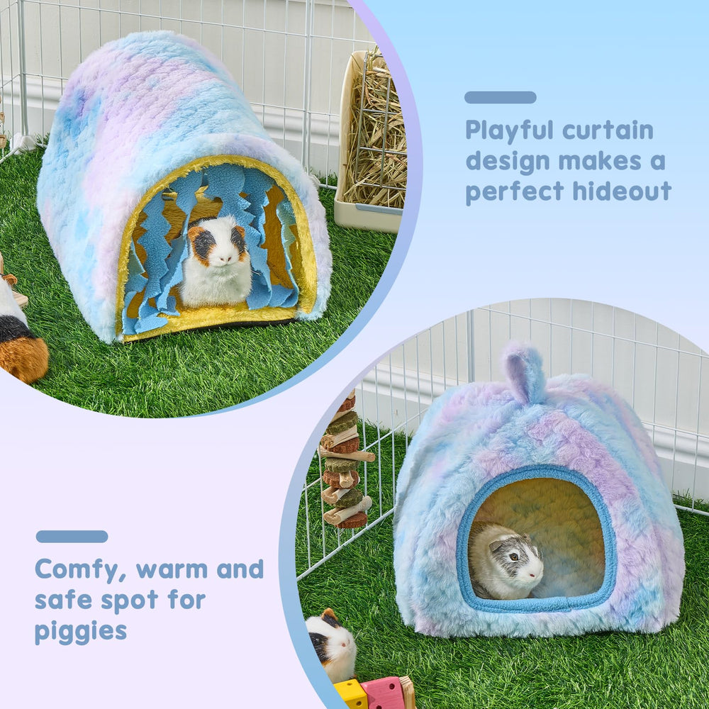 Avont washable pee pad blue helps keep habitats cleaner.