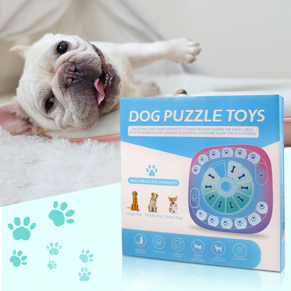 AVOAR mint-green puzzle toy gift-packaging for pet lovers.