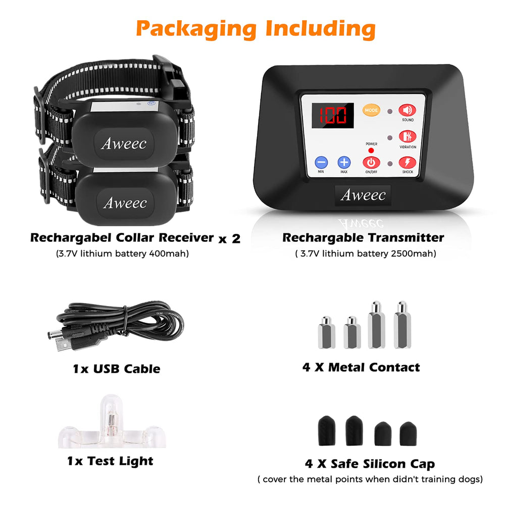 Aweec two-year warranty setup guide communicates trusted coverage.