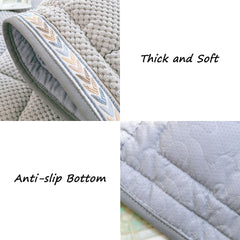 Awjcsv dog couch cover gray machine-wash maintains color and softness.
