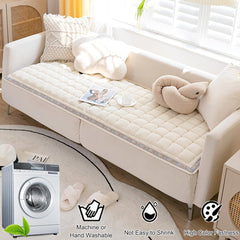 Awjcsv dog couch cover non-slip bottom with silicone grip.