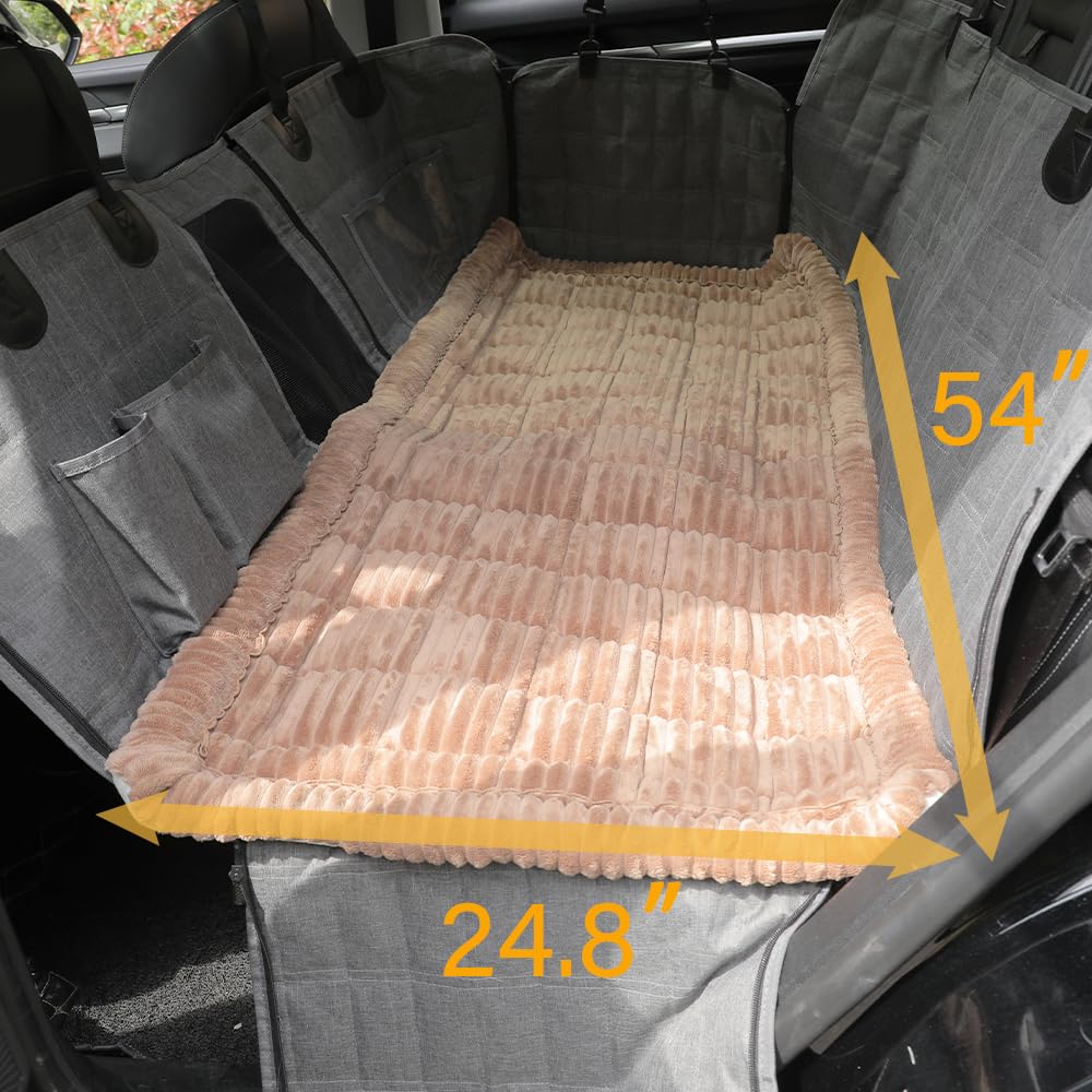 Awjcsv backseat extender compatibility image shows easy fit.