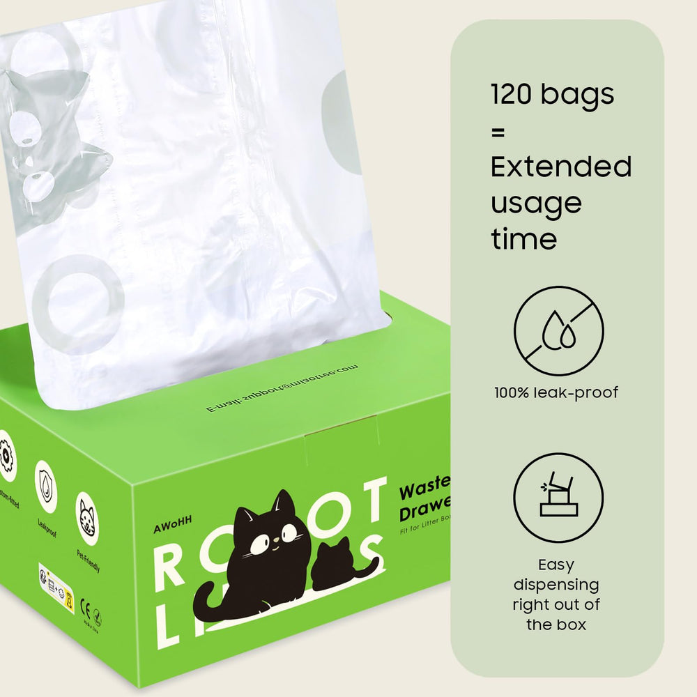 AWoHH 2.5x thicker drawstring yields durable odor-sealing closure