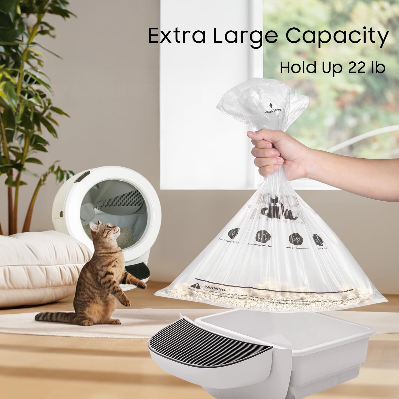 AWoHH 9-11 gallon fit ensures strong hold and leak prevention