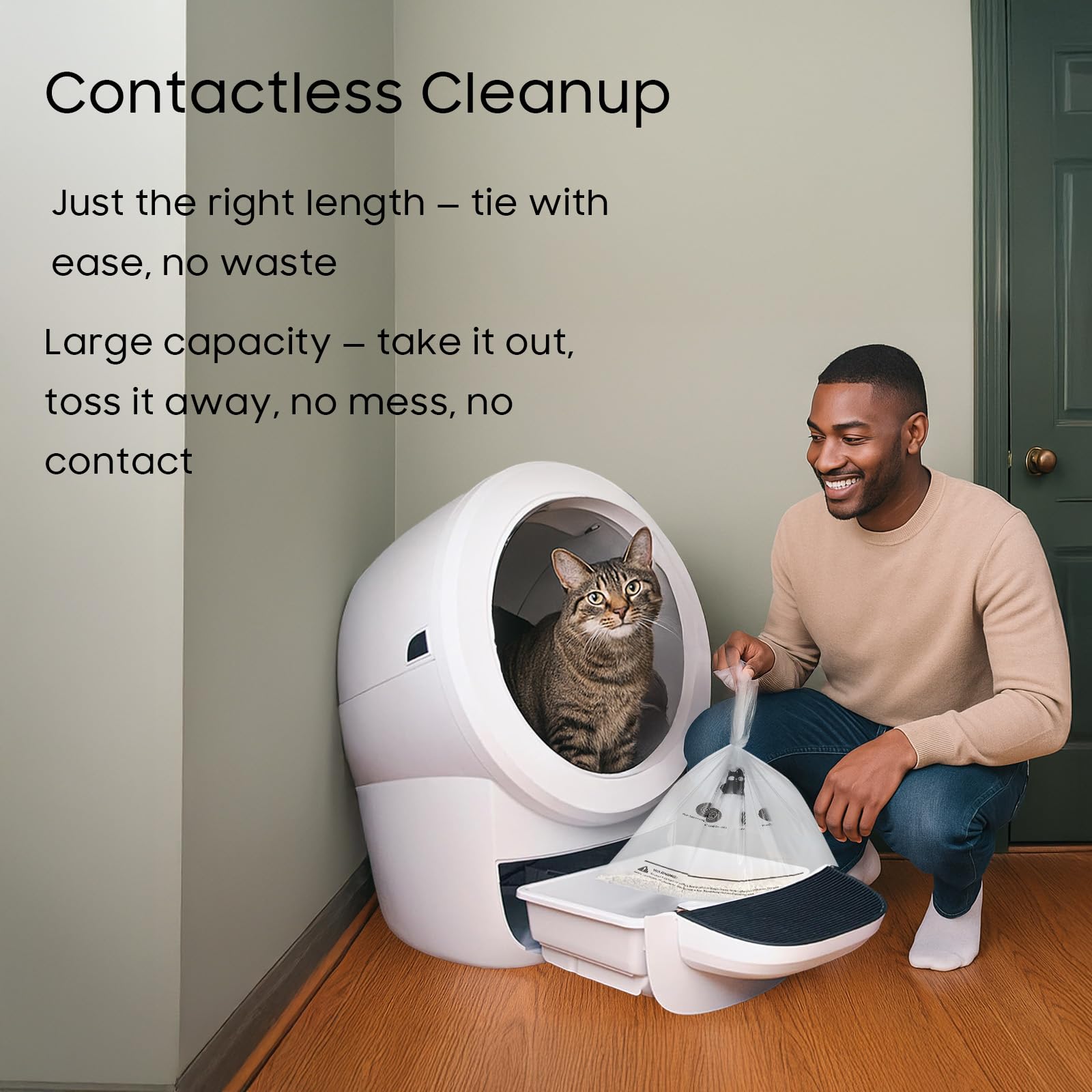 AWoHH odor-control litter bags reduce odors while keeping waste contained