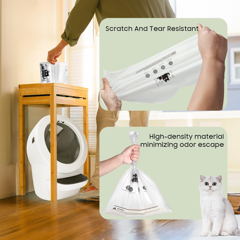 AWoHH 90-pack offers versatile sizes for multi-cat households and refills