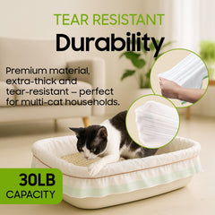 AWoHH bolsas para arena de gato resistentes 36x16 para uso diario.