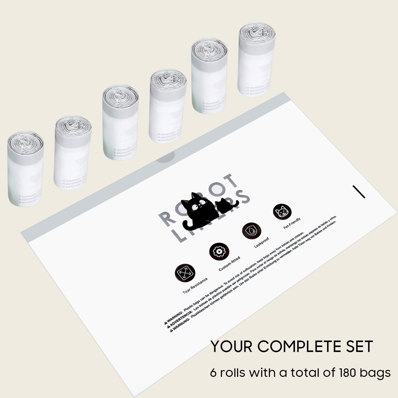 AWoHH bulk-pack packaging plastic-sealed for freshness and convenience