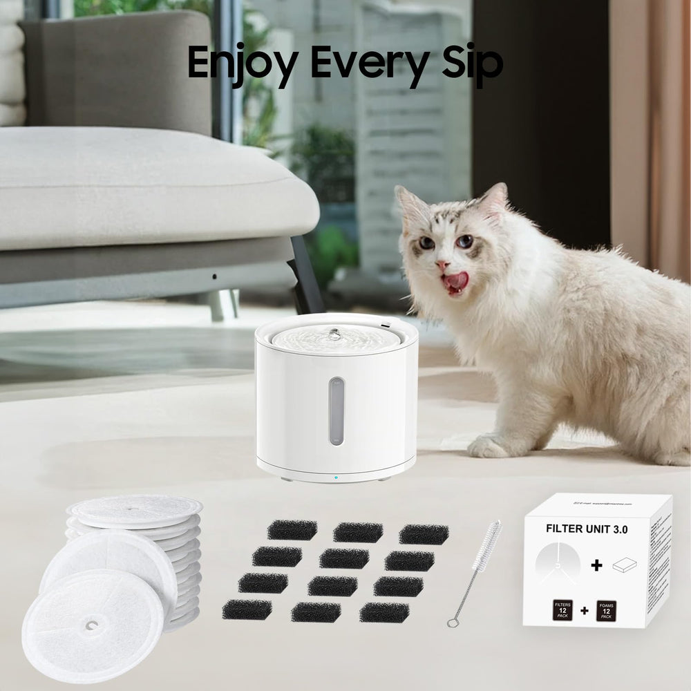 AWoHH filter unit 3.0 activated carbon layer supports odor free drinking water.