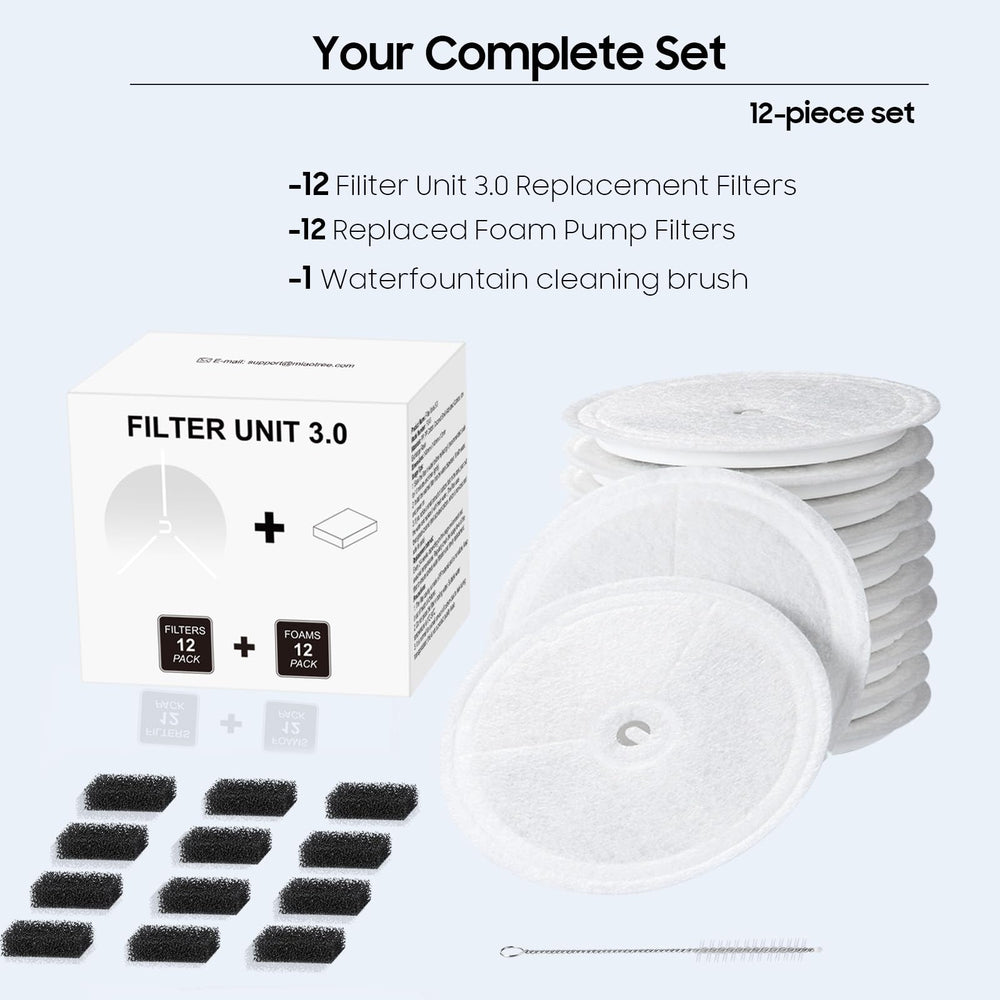 AWoHH filter unit 3.0 foam pump filter replacement keeps fountain flow steady.