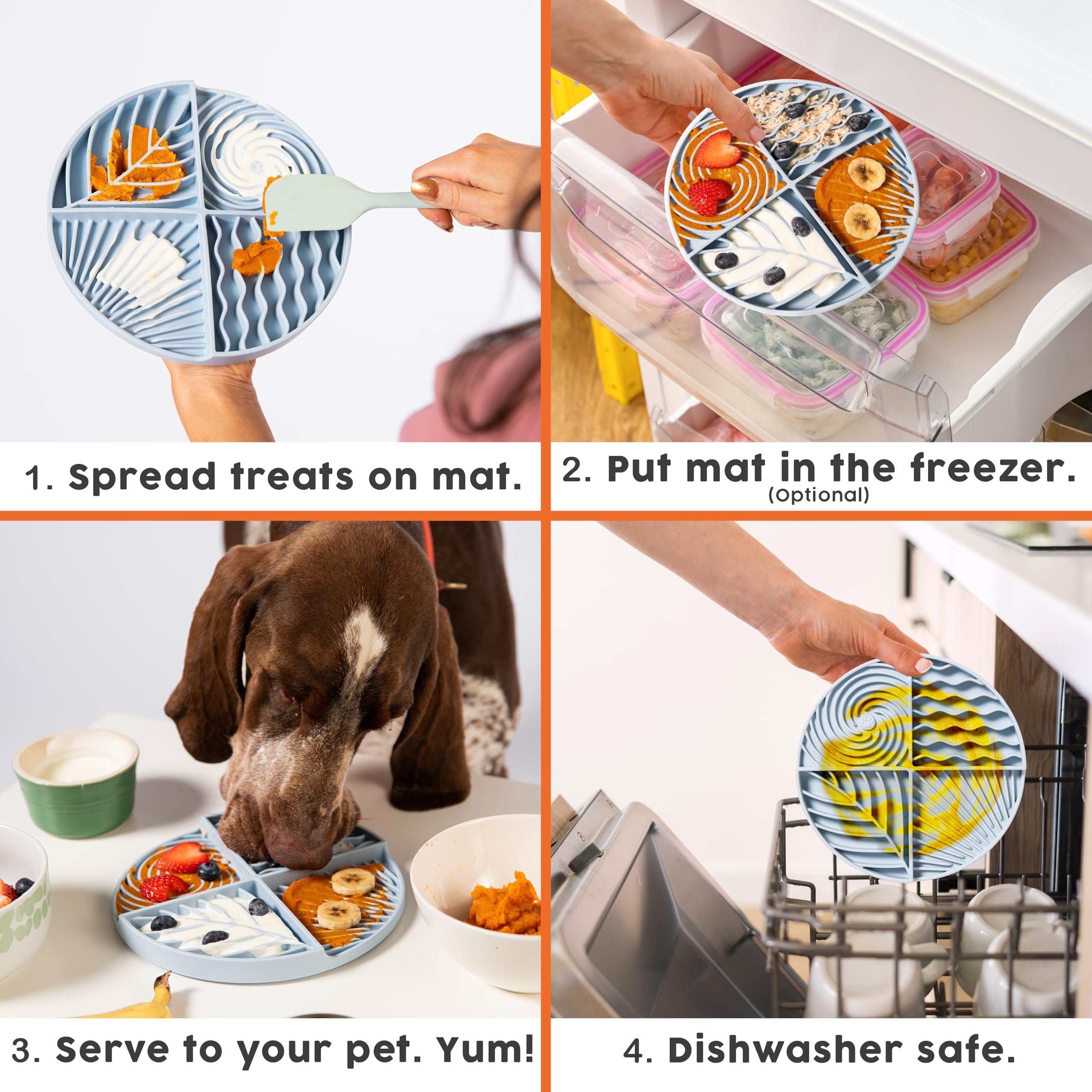 Awoo Paradise BPA-free material signals safe, non-toxic pet feeding accessory.