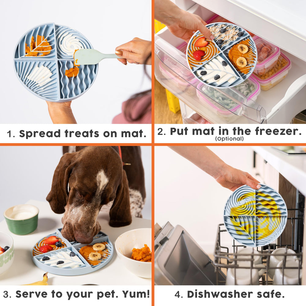 Awoo Paradise BPA-free material signals safe, non-toxic pet feeding accessory.