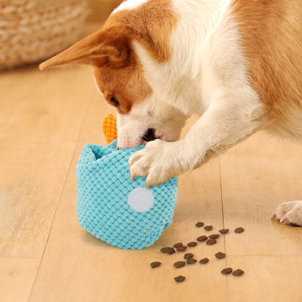 AWOOF Dog-Playing Sniffing Interaction shows interactive play and scent exploration.