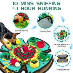 AWOOF snuffle mat durable non-toxic materials ensure safe play