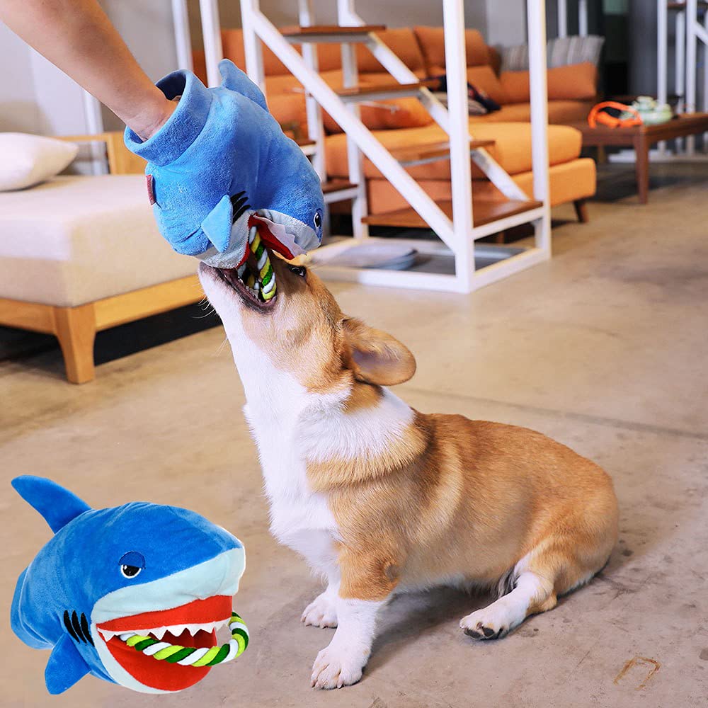 AWOOF teething-friendly rope toy supports chewing comfort