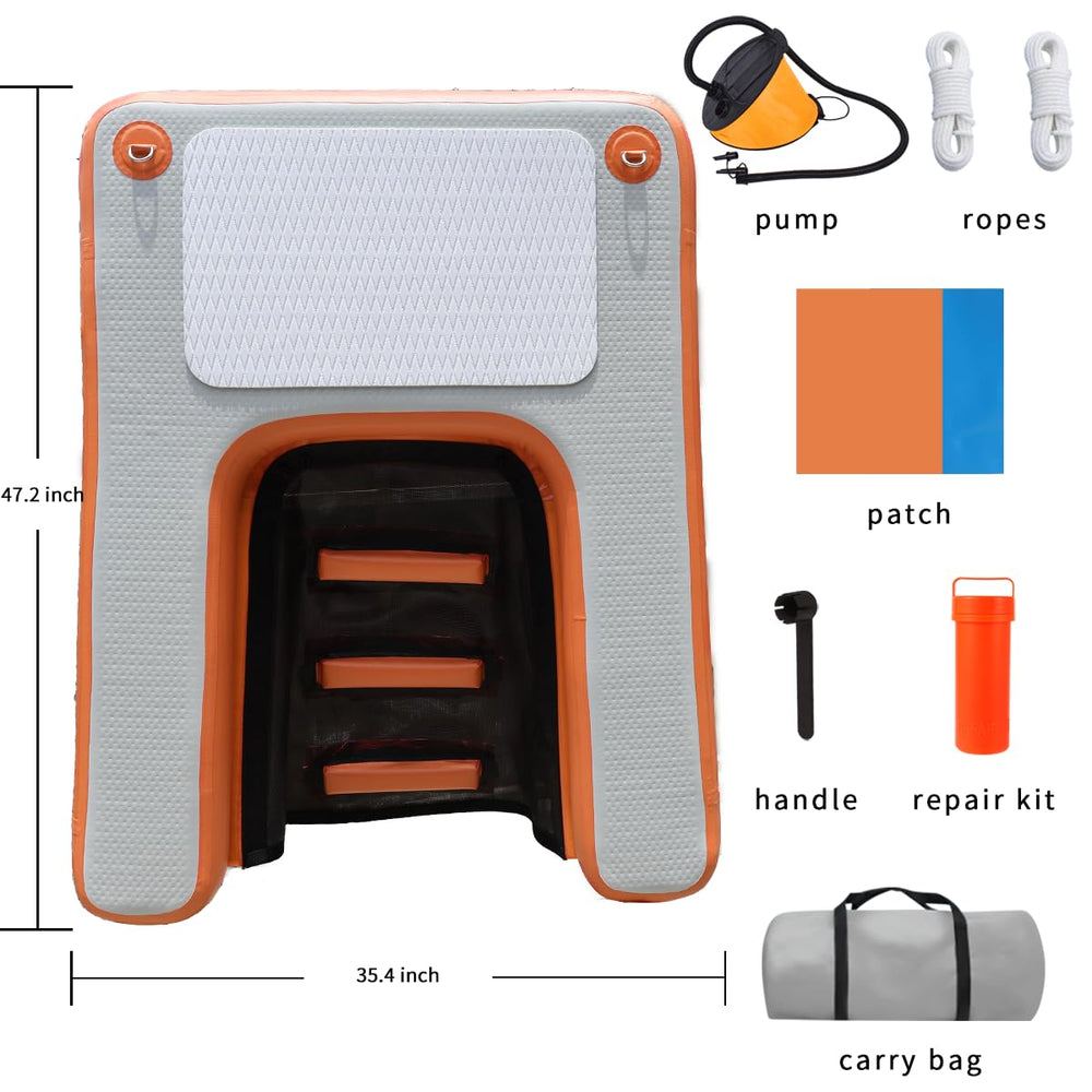 awsumtaro dog-friendly platform enables safe access and play.