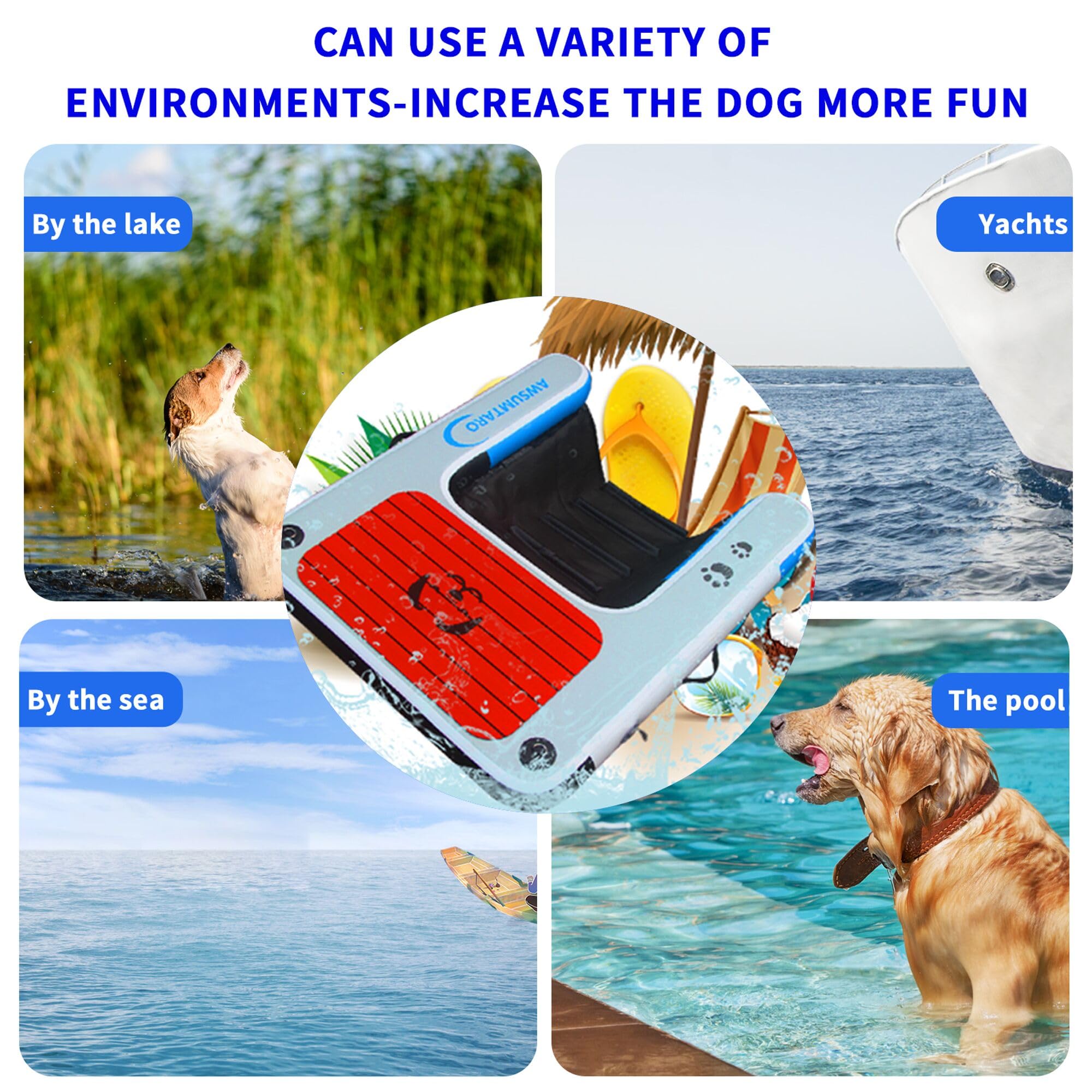 awsumtaro foot-type-air-pump makes inflating quick and convenient