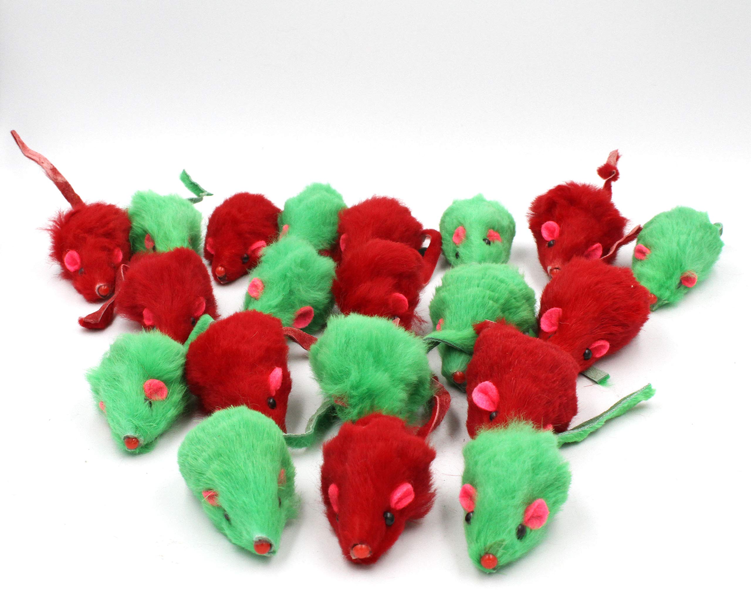 AXEL PETS red green holiday mice—festive indoor play time