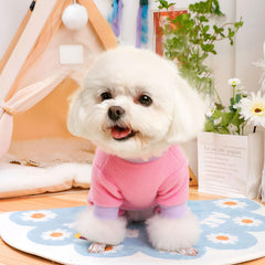 AXIIJGL pijama para perro pequeño, diseño corazón, añade ternura durante descansos en casa