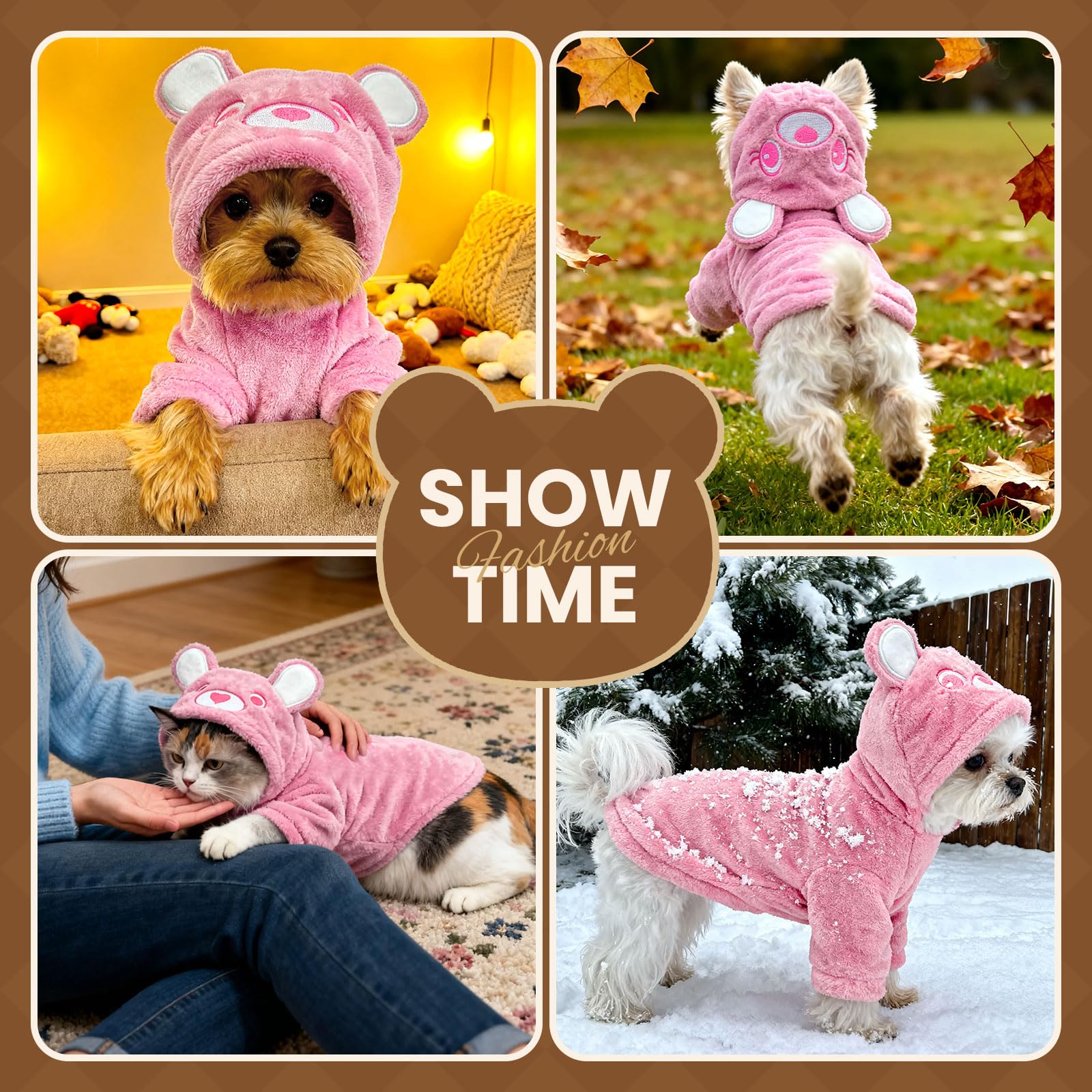 AXIIJGL XS size fit for small breeds like French Bulldog