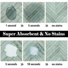 Ayiashiab pet food mat no-stains design protects floors during meals