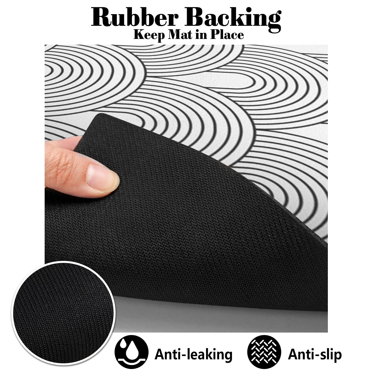 Ayiashiab water-dispenser-mat catches drips and protects surfaces.