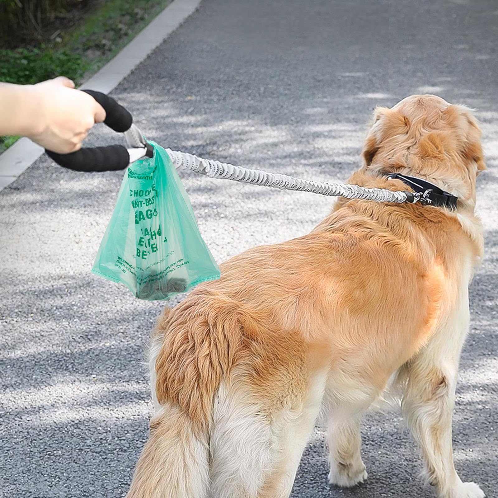 AYOTEE leakproof dog poop bags prevent spills during cleanup.