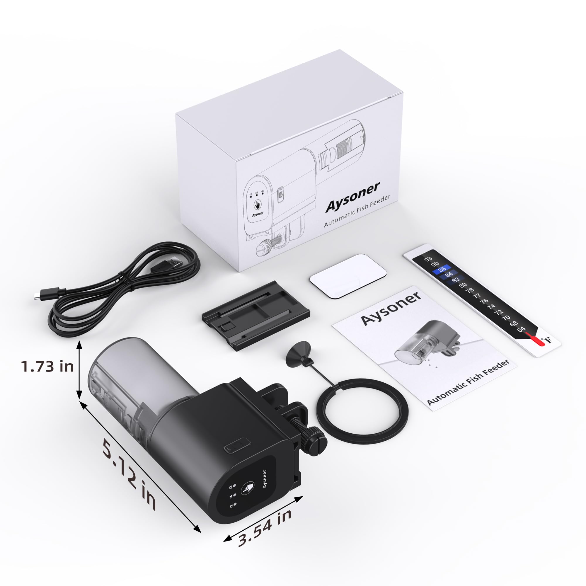 Aysoner con modos manual y automático para adaptar la alimentación