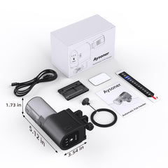 Aysoner con modos manual y automático para adaptar la alimentación