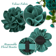 Soft velvet fabric on the Azuza collar offers gentle skin-friendly comfort.