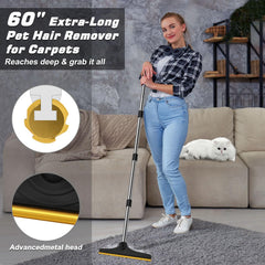 B-Land 60-inch adjustable handle extended reach for embedded fur.
