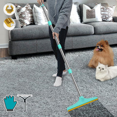 B-Land Carpet Rake Hair Removal lifts embedded fur from rugs for a cleaner look.