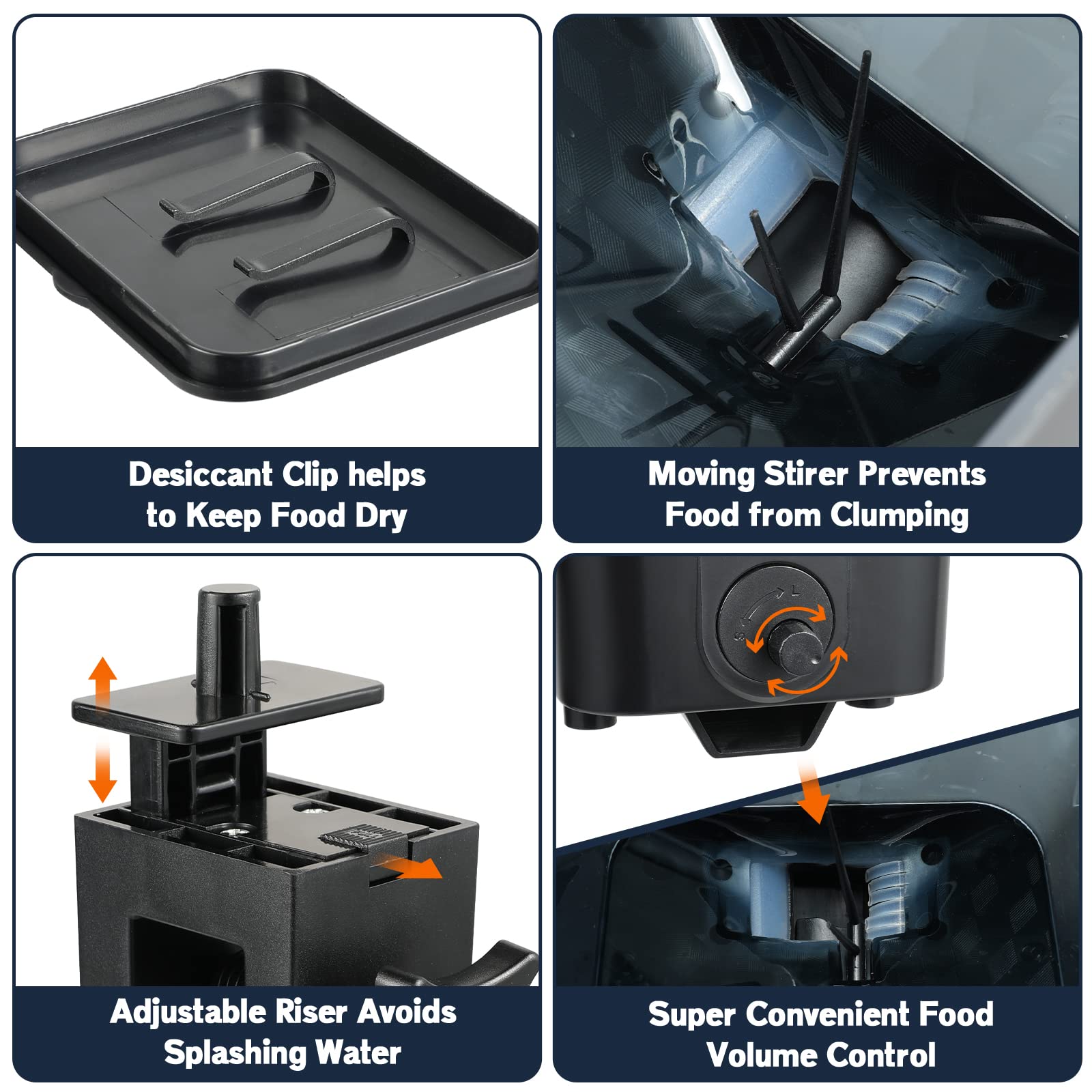 B Rush moisture-proof-cap shot suggests leak-free operation during routine feeds