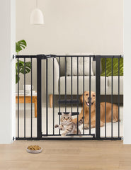 BABELIO 36in extra tall gate wide view for stairs and doorways