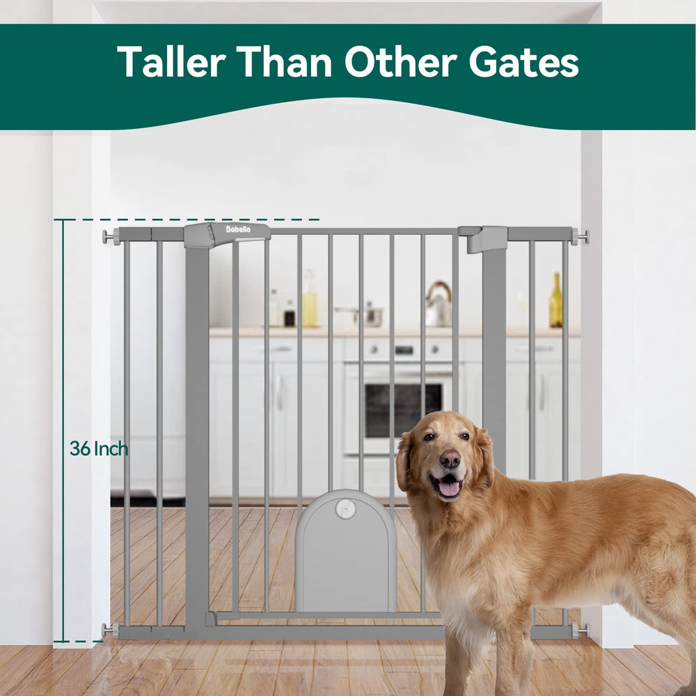 BABELIO cat door walk-through highlighted for easy pet access
