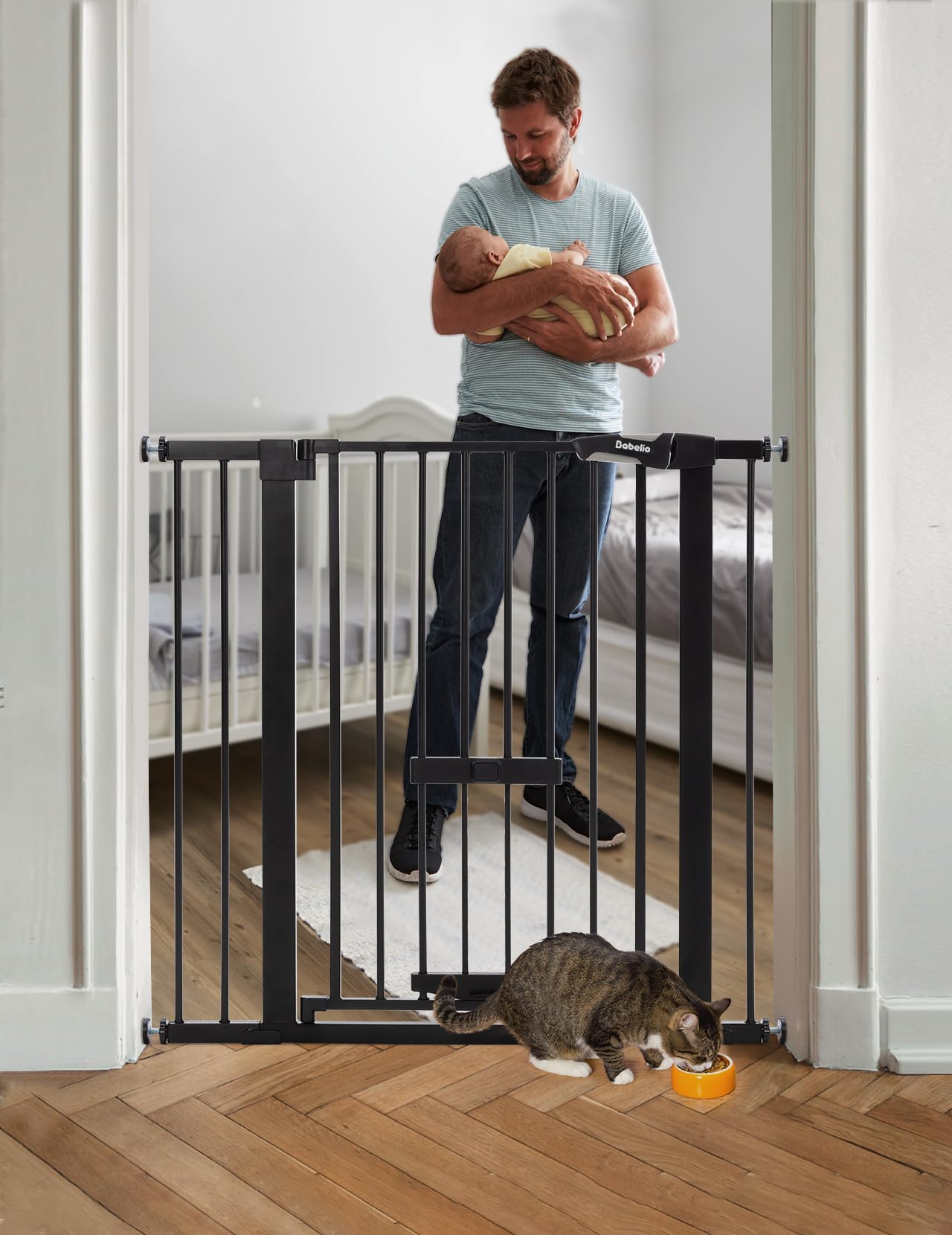 BABELIO stairs and doorway setup in home