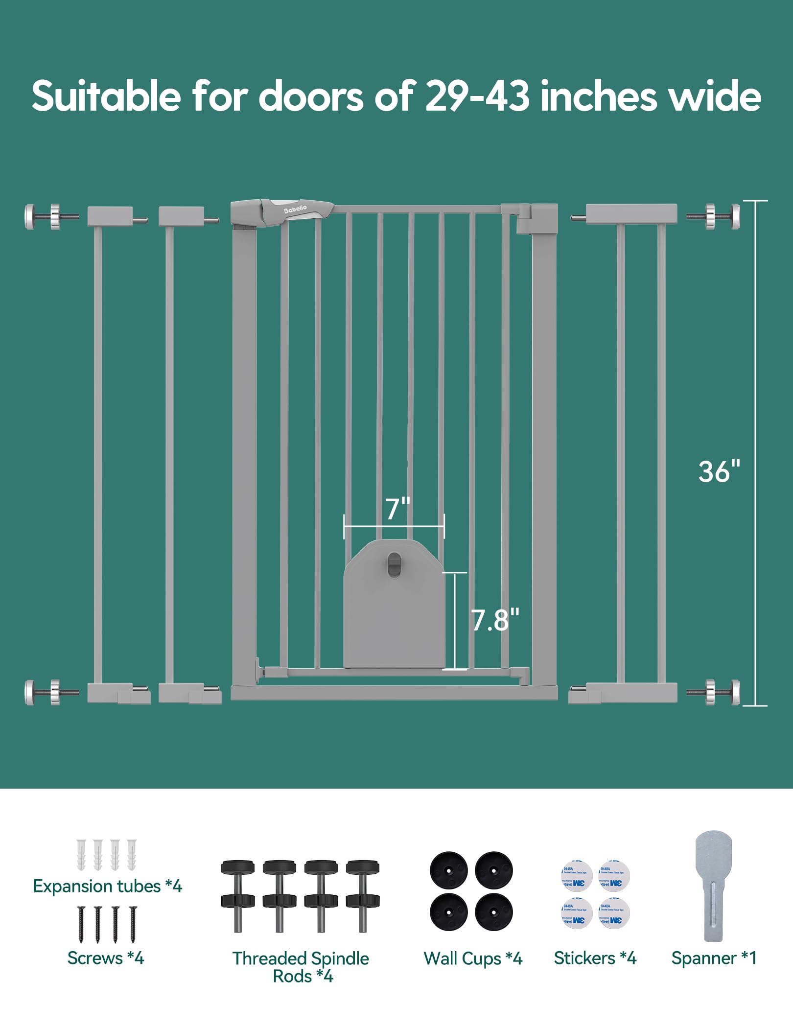 BABELIO all-steel construction conveys durability in daily use