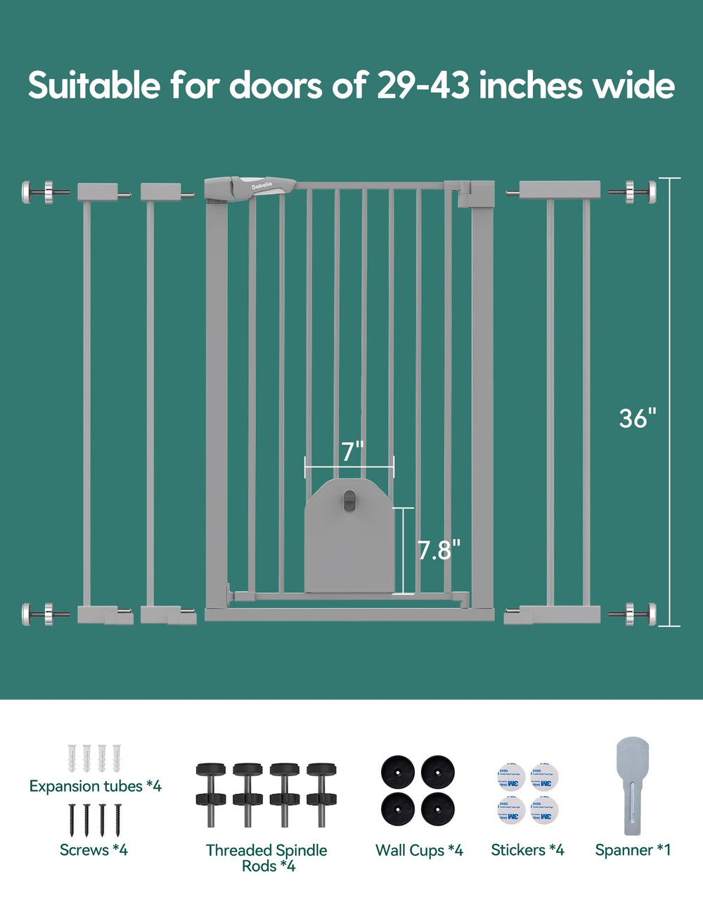 BABELIO all-steel construction conveys durability in daily use