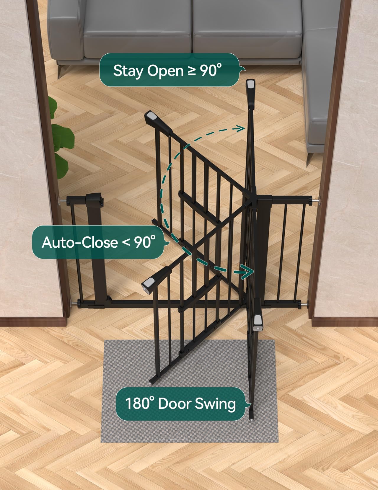 BABELIO extension kit 2.7-inch adds narrow-gap fit for precise openings.